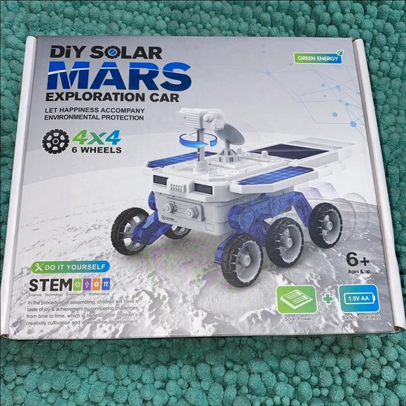 STEM Space Toys Projects for Kids Ages 8-12+, DIY Solar Power Mars Rover Car, - Picture 3 of 12